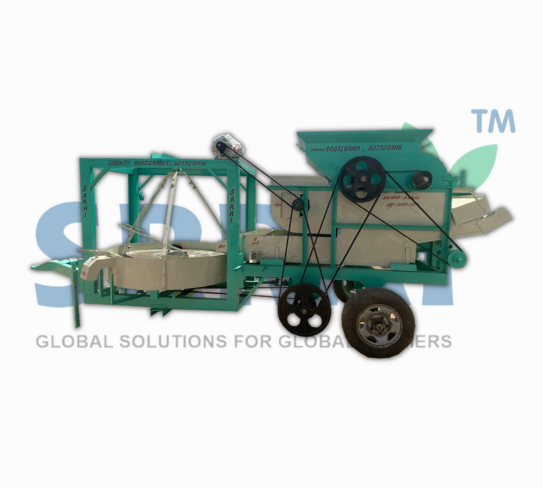 Semi-Automatic Tractor & Motor Peanut Shelling Machine