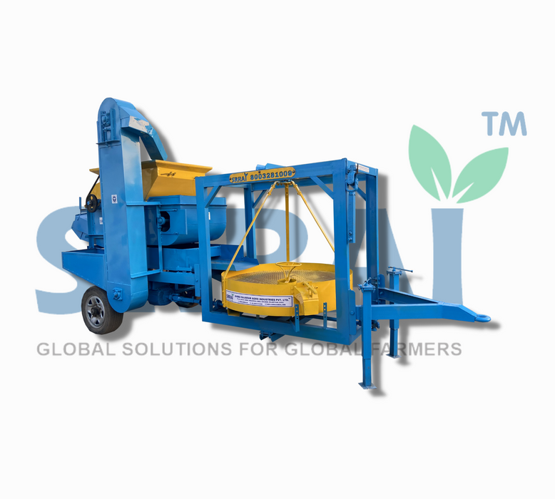 Semi Automatic Tractor Peanut Shelling Machine