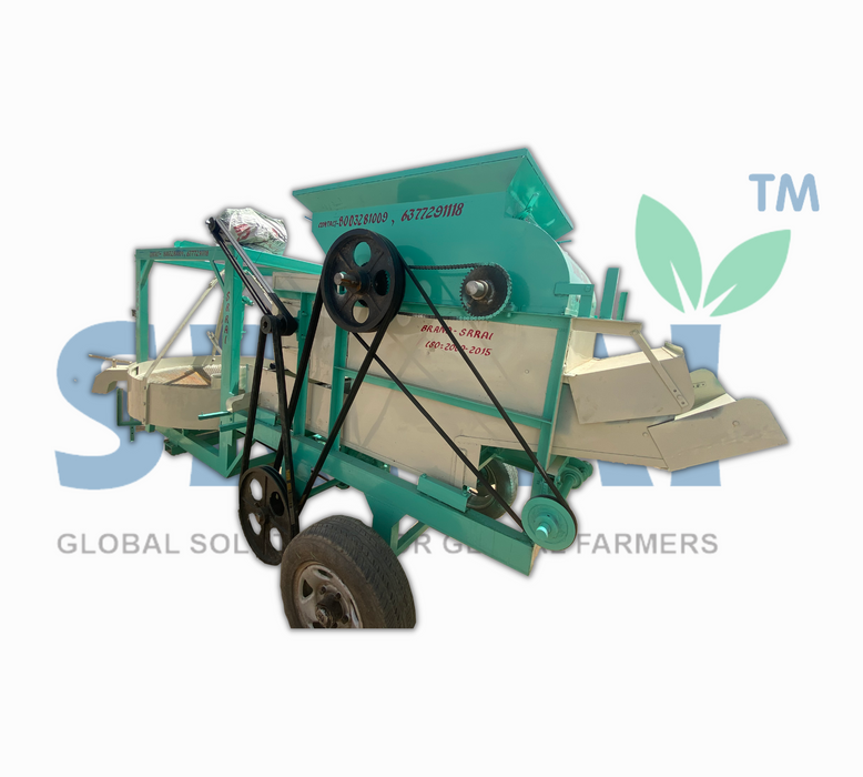 Semi-Automatic Tractor & Motor Peanut Shelling Machine