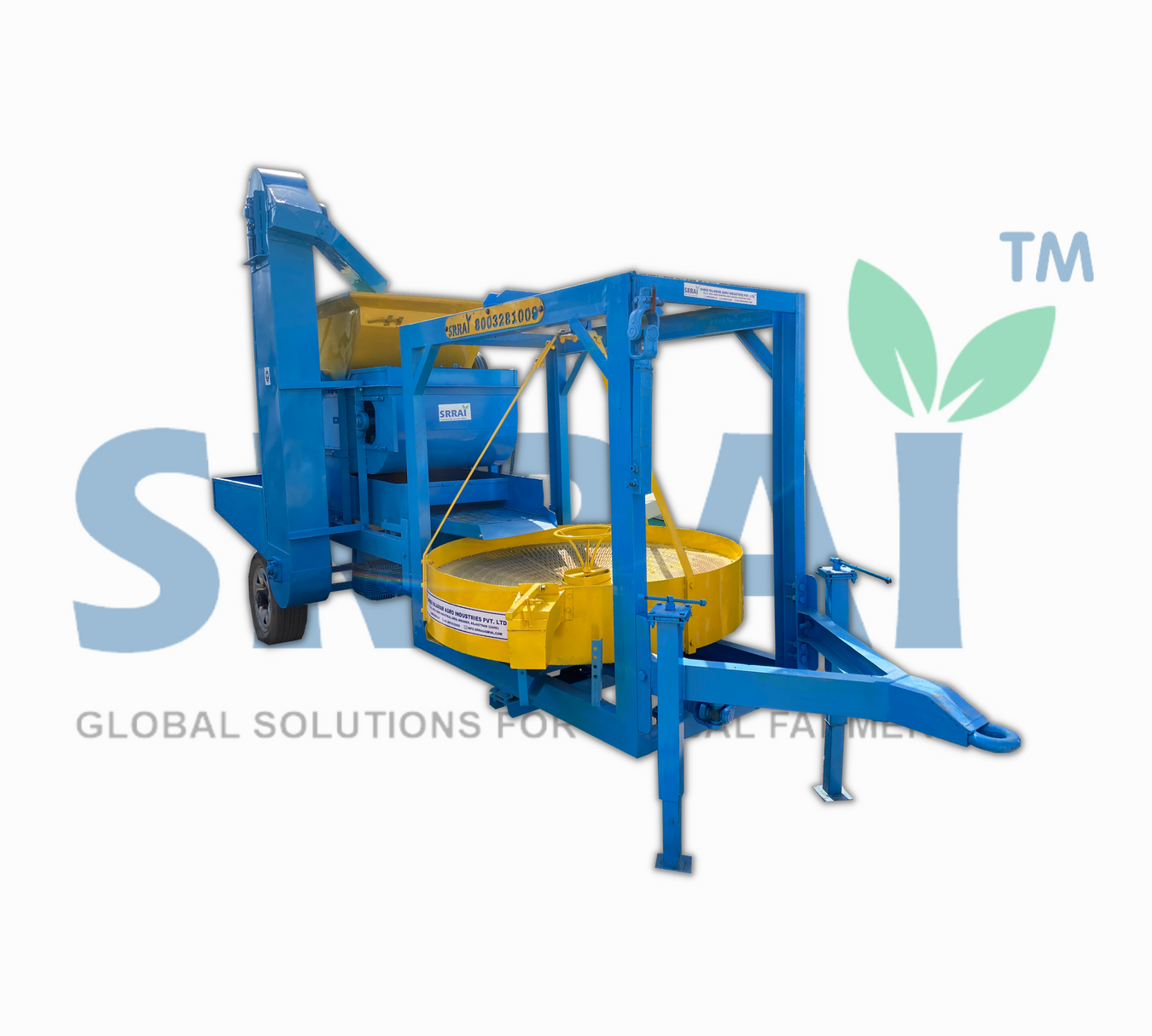 Semi-Automatic Tractor Peanut Shelling Machine