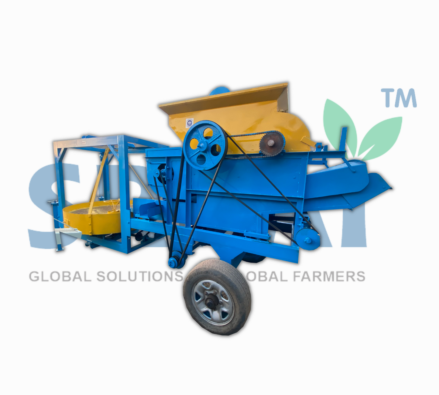 Semi Automatic Tractor Peanut Shelling Machine
