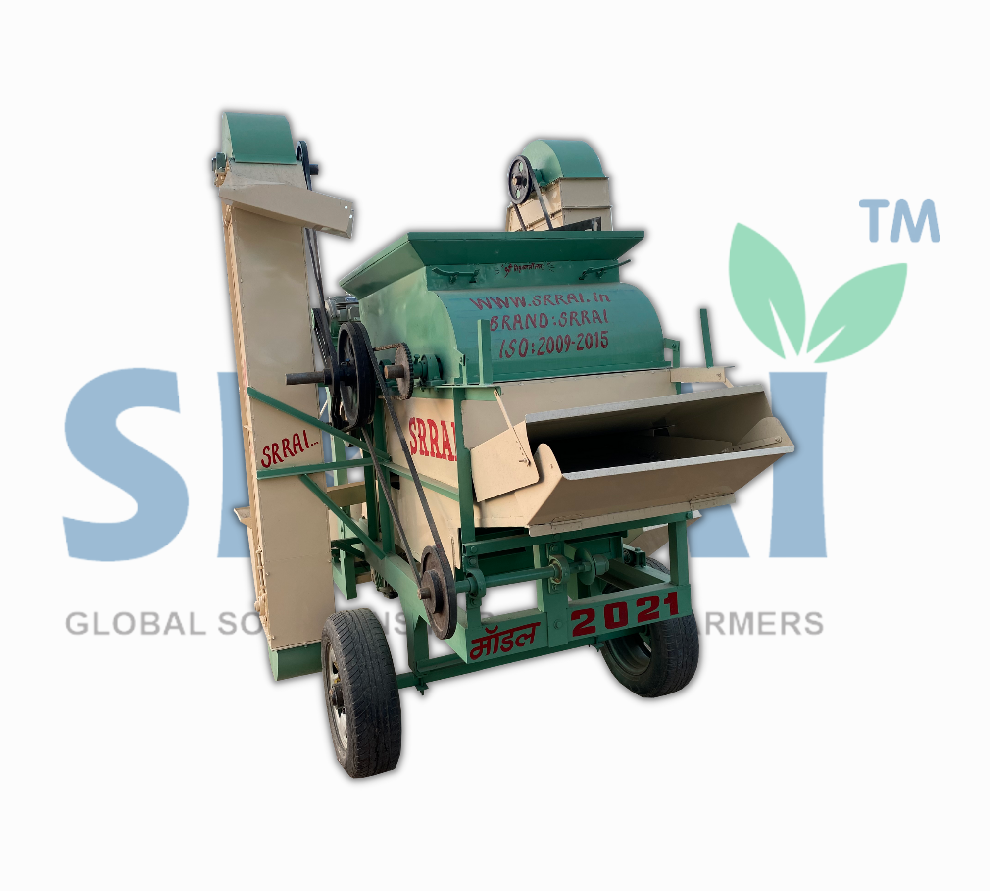 Automatic Tractor & Motor Peanut Shelling Machine