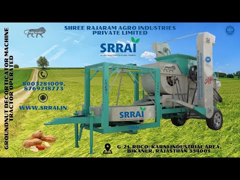 Automatic Tractor Peanut Shelling Machine