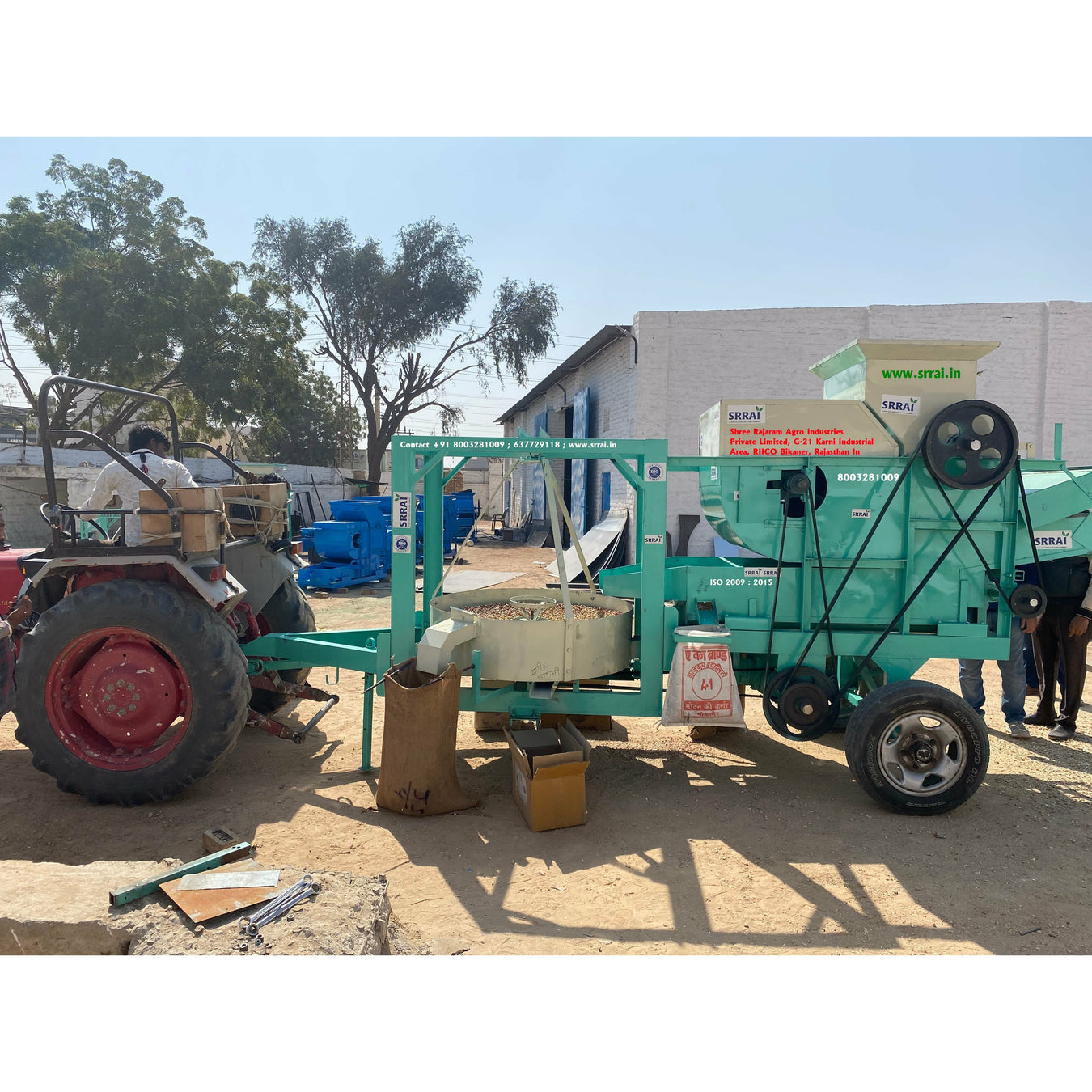 Tractor Peanut Shelling Machine